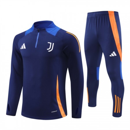 Juventus Sweatshirt Za Trening Četvrt Zip 2024-25 Navy Juventus Sweatshirt Za Trening Četvrt Zip 2024-25 Navy